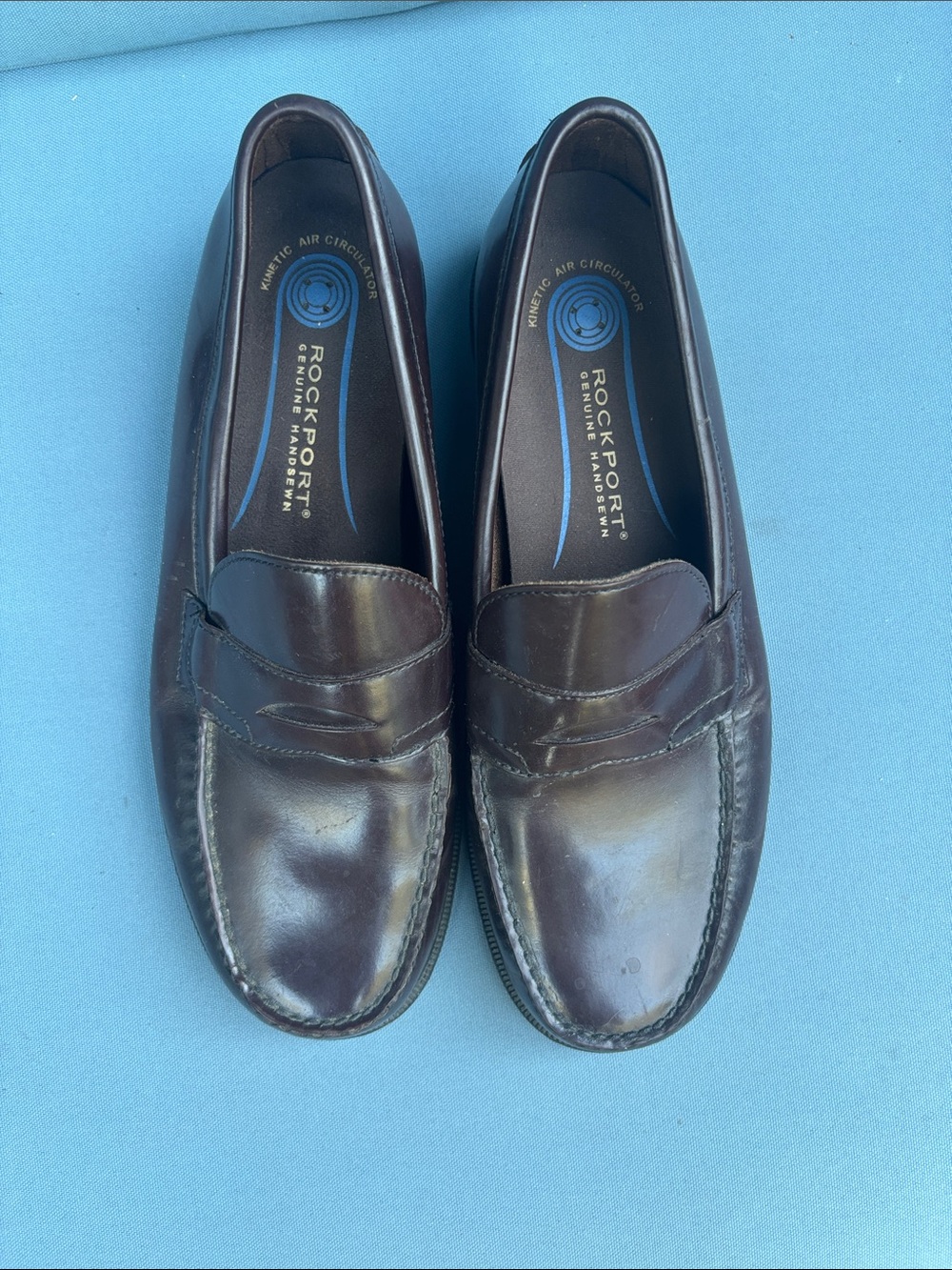 Rockport Leather Penny Loafers Men's 11 M Brown